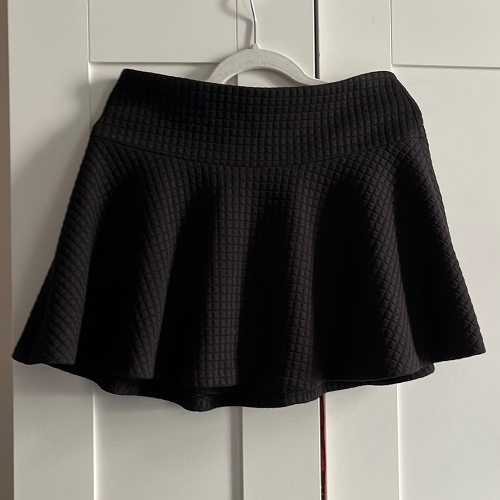 Black Alice+Olivia Mini Skirt